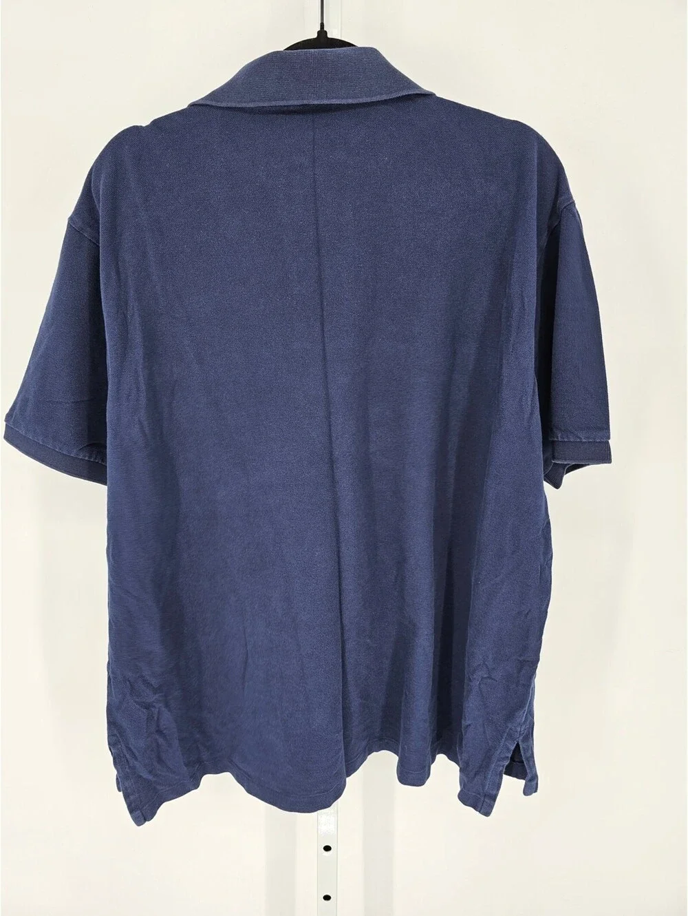 POLO Ralph Lauren Mens Sz 2XB Short Sleeve Cotton Polo Shirt Navy Blue